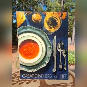 Vintage 1974 Great Dinners from LIFE Illistrated With Recipes